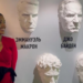 Candace Owens poses with busts including France’s Macron at SPIEF amid ongoing defamation suit