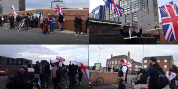 Liverpool police confronted by furious protesters over Nowak death