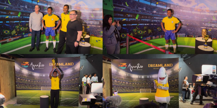 Rio honours Pele’s legacy with new life-size wax figure ahead of World Cup