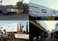 UAE aid convoys carry 740 tonnes of food supplies into Gaza
