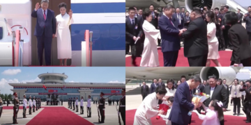 Xi visits Kim in Pyongyang after playing host to Trump, Putin