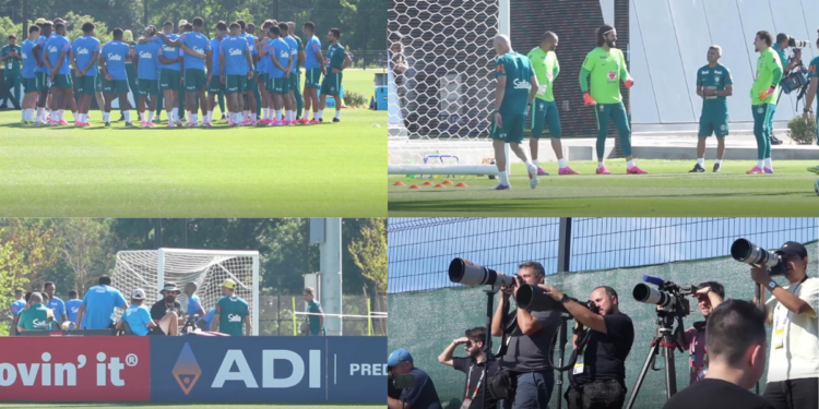 Selecao train at US base in bid to end 24-year title drought on football’s biggest stage