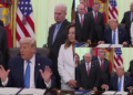 ‘We’re going to hit them again hard today!’ – Trump claims Iran ‘tapping us along, playing us for suckers’
