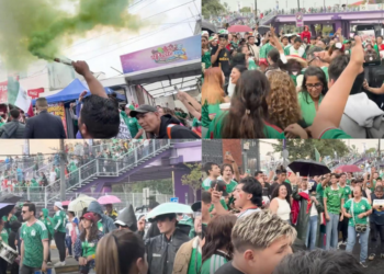 Jubilant fans take over streets in Mexico City after World Cup-opening win