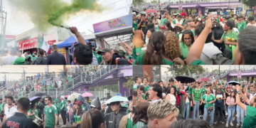 Jubilant fans take over streets in Mexico City after World Cup-opening win