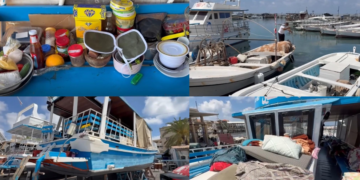 War forces Lebanese family to live on boat in Tyre port evading bombardment
