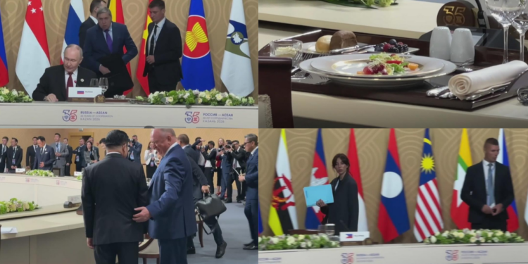 Russia’s Putin and ASEAN leaders come face-to-face over working breakfast