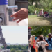 Locals jump into Canal Saint-Martin as heatwave pushes France towards 40°C