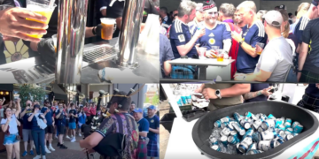 Tartan Army DRIES Boston, shattering local beverage sales records