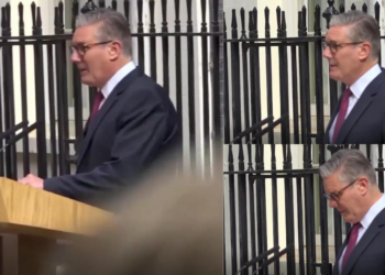Protesters drown out Starmer with bloc’s ‘Ode to Joy’ as Brexit-critic PM quits, ‘rejoiner’ Burnham set to take over