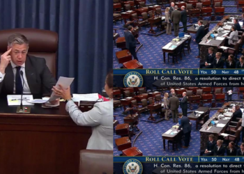 War Powers Resolution passes – US Senate votes to curb further Iran strikes without congressional approval