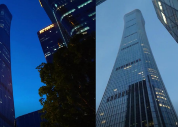 Windows smashed at Beijing’s tallest skyscraper after reports of ‘aircraft crash’