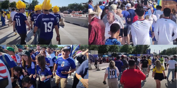 Japan fans back Samurai Blue ahead of Brazil knockout clash