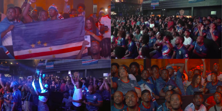 Cape Verde fans celebrate Saudi draw as Blue Sharks reach last 32