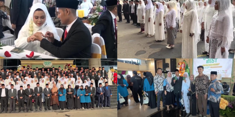 Dozens of couples say ‘I do’ at Jakarta mass wedding