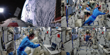 Shenzhou-23 crew bakes pumpkin in China’s Tiangong space station amid frontier science experiments