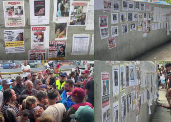 Venezuela Missing Posters Fill Caracas As Over 44,000 Remain Unaccounted After Deadly Quakes