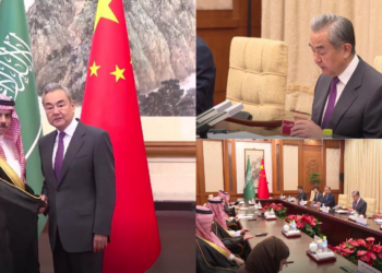 ‘Peace can’t be achieved through force and bravado’ – FM Wang welcomes US-Iran Doha talks during Beijing meeting with Saudi FM
