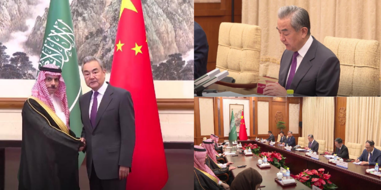 ‘Peace can’t be achieved through force and bravado’ – FM Wang welcomes US-Iran Doha talks during Beijing meeting with Saudi FM
