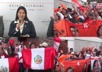 Fujimori hails victory in first president-elect speech as Lima celebrates