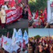 Istanbul,Turkey protesters march against NATO ahead of Ankara summit