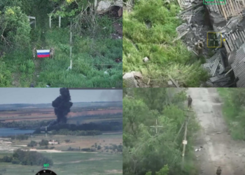 Russian flag raised – Troops operate in conflict zone as DefMin claims takeover of settlements in Kharkov, DPR