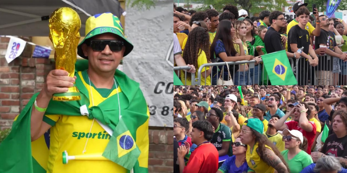 ‘It wasn’t meant to be’ – Brazil fans in Newark chant through pain after Norway ends World Cup dream