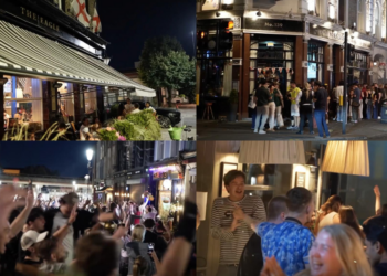England fans party until dawn after dramatic 3-2 win over Mexico seals quarter-final spot