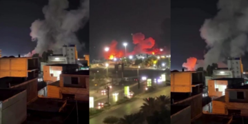 Massive explosions reported in southwestern Iran as US claims overnight strikes