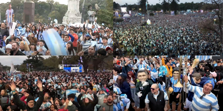 ‘Malvinas were felt!’ – Buenos Aires erupts after Argentina beat England 2-1 to reach World Cup final