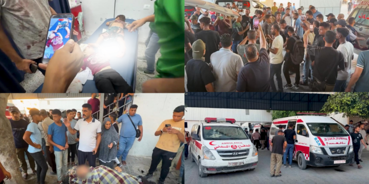 Children rushed to hospital after three reported killed, 16 injured in Gaza strike