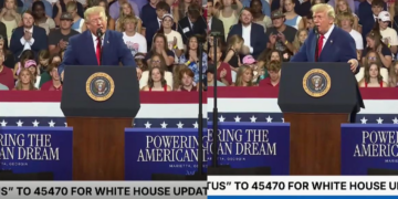Spot the difference! – Audience member goes viral after appearing to impersonate Trump in Georgia