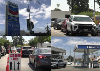 California petrol prices surge as Hormuz crisis squeezes global oil supplies