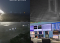 CCTV footage shows Typhoon Noul making landfall on China’s southern coast