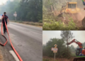 Race to save Bordeaux! – Bulldozers tear down trees as flames advance towards French city