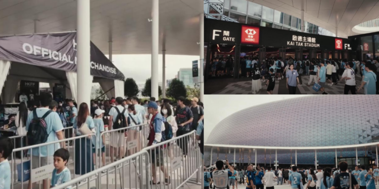 Kai Tak Stadium welcomes fans as Manchester City and Inter Milan kick off Hong Kong football festival