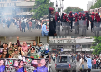 Tear gas and arrests – Protests erupt in Karachi demanding fmr PM Imran Khan’s release after three years in prison