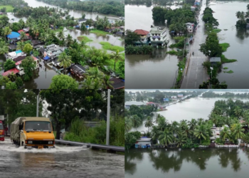 Floodwater rescue – Kerala locals stay afloat as 27,000 seek sanctuary in emergency relief camps