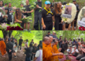 A mother’s grief – Emotional farewell for Russian siblings Diana and Roman Nazimov after bodies found in shallow grave near Pattaya