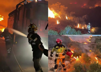 Fighting fire with fire! – Spanish crews deploy controlled burns as Castellon wildfires scorch over 800 hectares