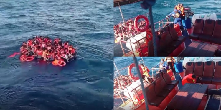 More than 100 rescued after blaze erupts on passenger vessel in Lombok Strait, Indonesia