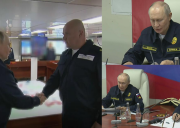 NATO is penetrating the Asia-Pacific! – Putin seen in NAVAL UNIFORM for latest drills