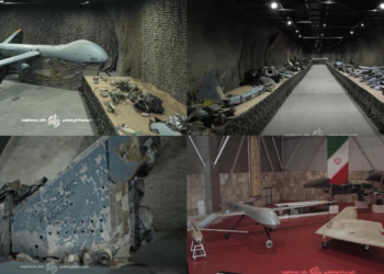 Iran displays mangled US, Israeli aircraft it says were brought down in fighting