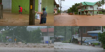 Flash floods swamp homes and cut roads in northern Thailand after overnight downpour
