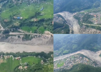 DEADLY deluge – Aerial footage reveals Nepal flood devastation as 72 killed, 384 travellers missing