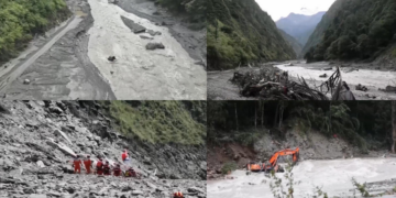 Second flood warning – Rescuers battle debris as Gyirong Barrier Lake breach risk grows
