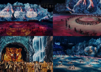 STUNNING traditional performances at World Nomad Games opening ceremony